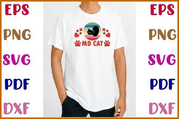 Md Cat T-Shirt Design