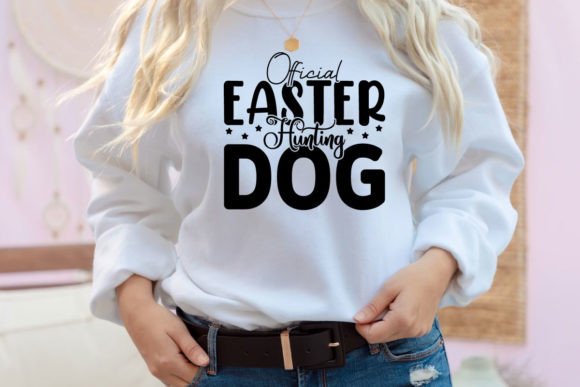 Official Easter Hunting Dog Svg