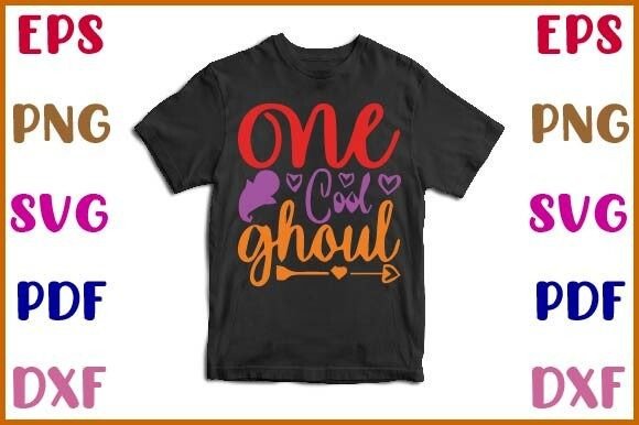One Cool Ghoul Svg