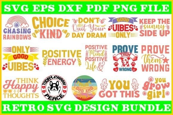 Retro Svg Design Bundle