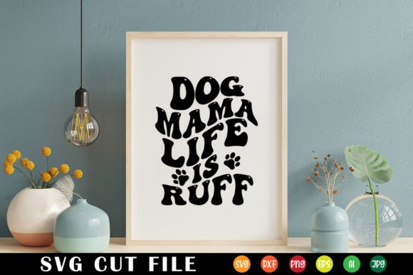 Ruff Retro Dog Svg