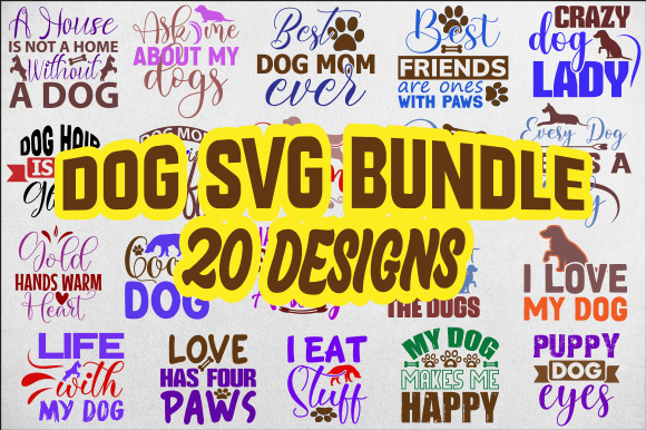 Testing the Dog SVG Bundle 1